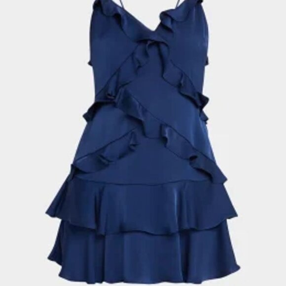 Alice + Olivia Short V neckline dress - Picture 1 of 5